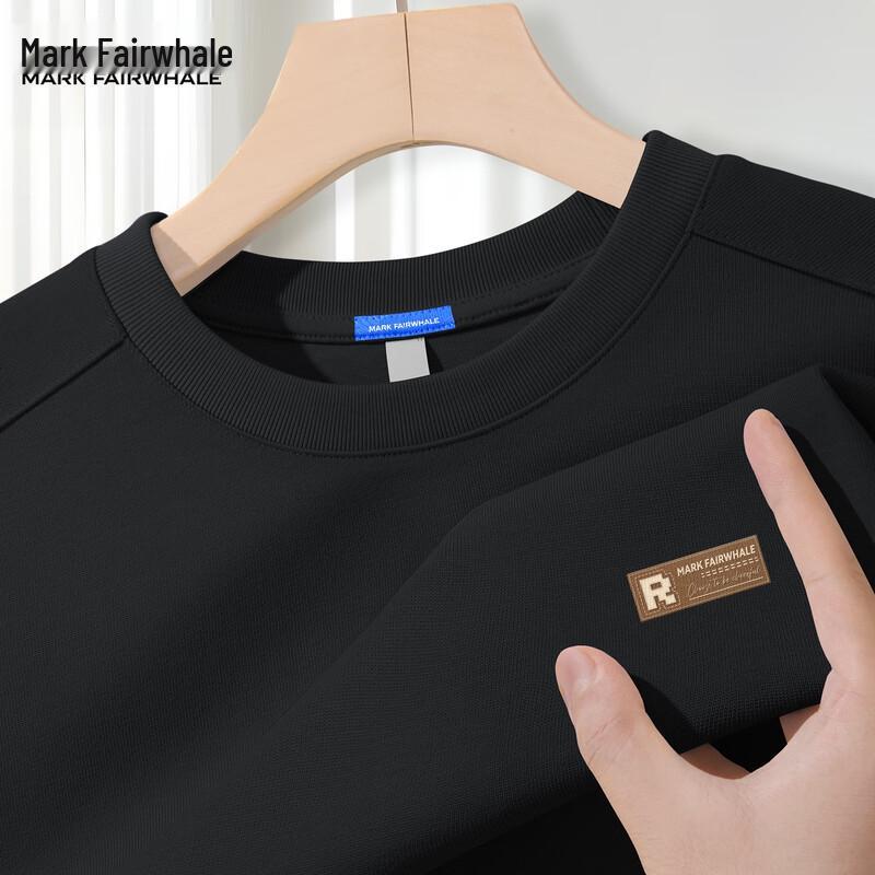 Mark Fairwhale Men s Long-Sleeve Heavyweight Printed T-Shirt L