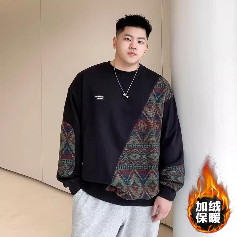 Ethnic Style Soft High Quality Fabric Wrinkle Resistant Men's Street Sports Casual Breathable Loose Fashion Trend Comfortable Long Sleeve Tops
