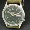 Seiko 5 AUTOMATIC JAPAN MENS VINTAGE GREEN COLOR DIAL WATCH A701658-5 R206c-a701658