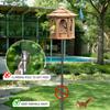 2PCS Squirrel Proof Spring Device Metal Squirrel Baffle Barrier Coil Anti Squirrel Spring Device Quirrel Baffle for Bird Feeders