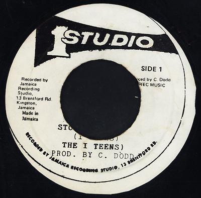 Disque 7 pouces I TEENS - Histoire d'amour AUCUN Studio One Jamaïque Reggae, Ska & Dub Occasion