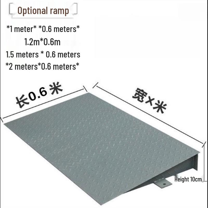 1.2M Steel Anti-slip Ramp for Ground Scales