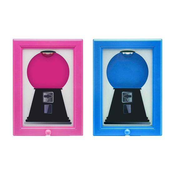 Candy Dispenser Picture Frame Wall-Mounted Chocolate Gumball Machine Frame Personalized Photo Gift for Candy Lovers