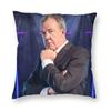 Jeremy Clarkson Grand Tour Federa Quadrata Poliestere Lino Velluto Fantasia Zip Federa Decorativa Copricuscino per Casa