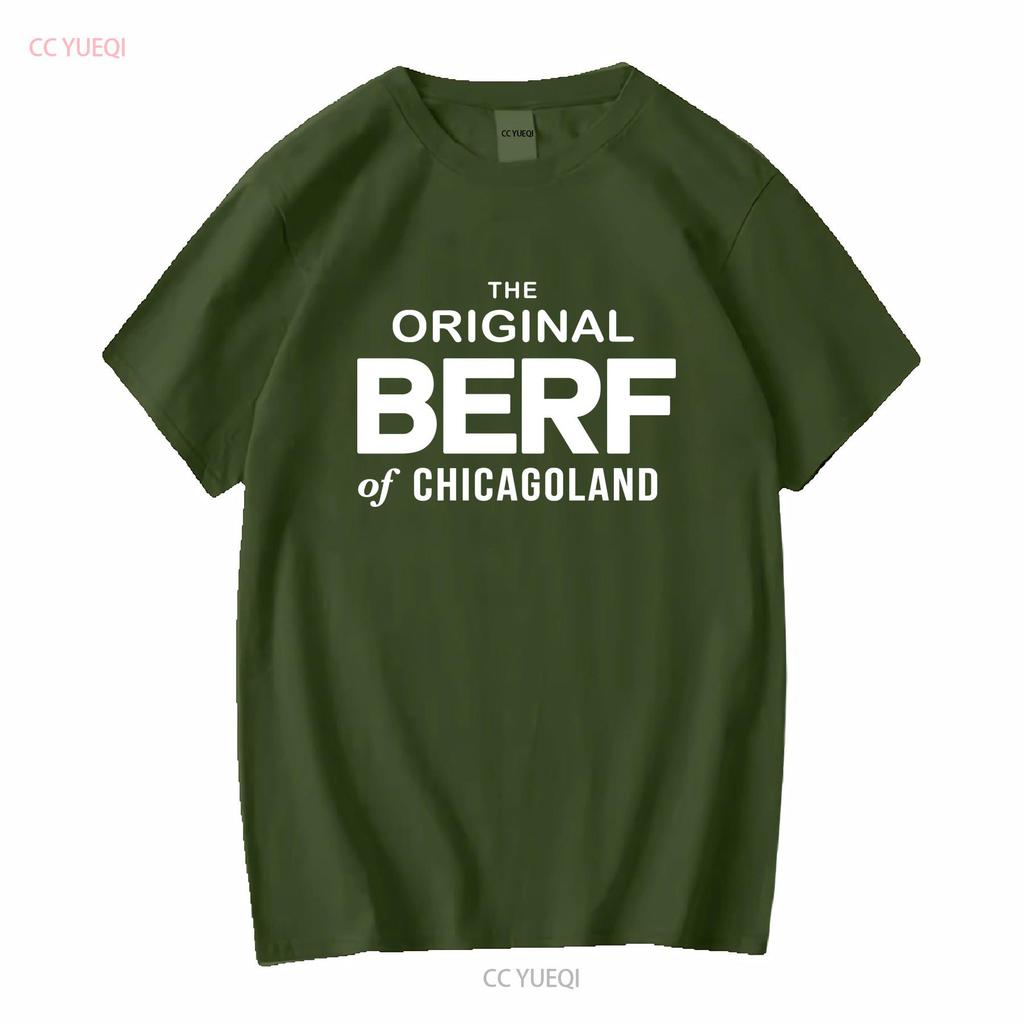 Original The Bear BERF of Chicagoland T shirt Staff Uniform As Seen on TV Jeri vintage Washed fashion graphic Soft homme