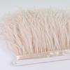 13-18CM 6M Ostrich Feather Trim Cloth Belt for Sewing DIY Feather Ribbon Fringe Wedding Dress Clothes Decoration