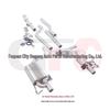 Compatible Dual Valve Mid-and-Rear Dual Muffler for 2023 Mercedes-Benz C350E 2.0T