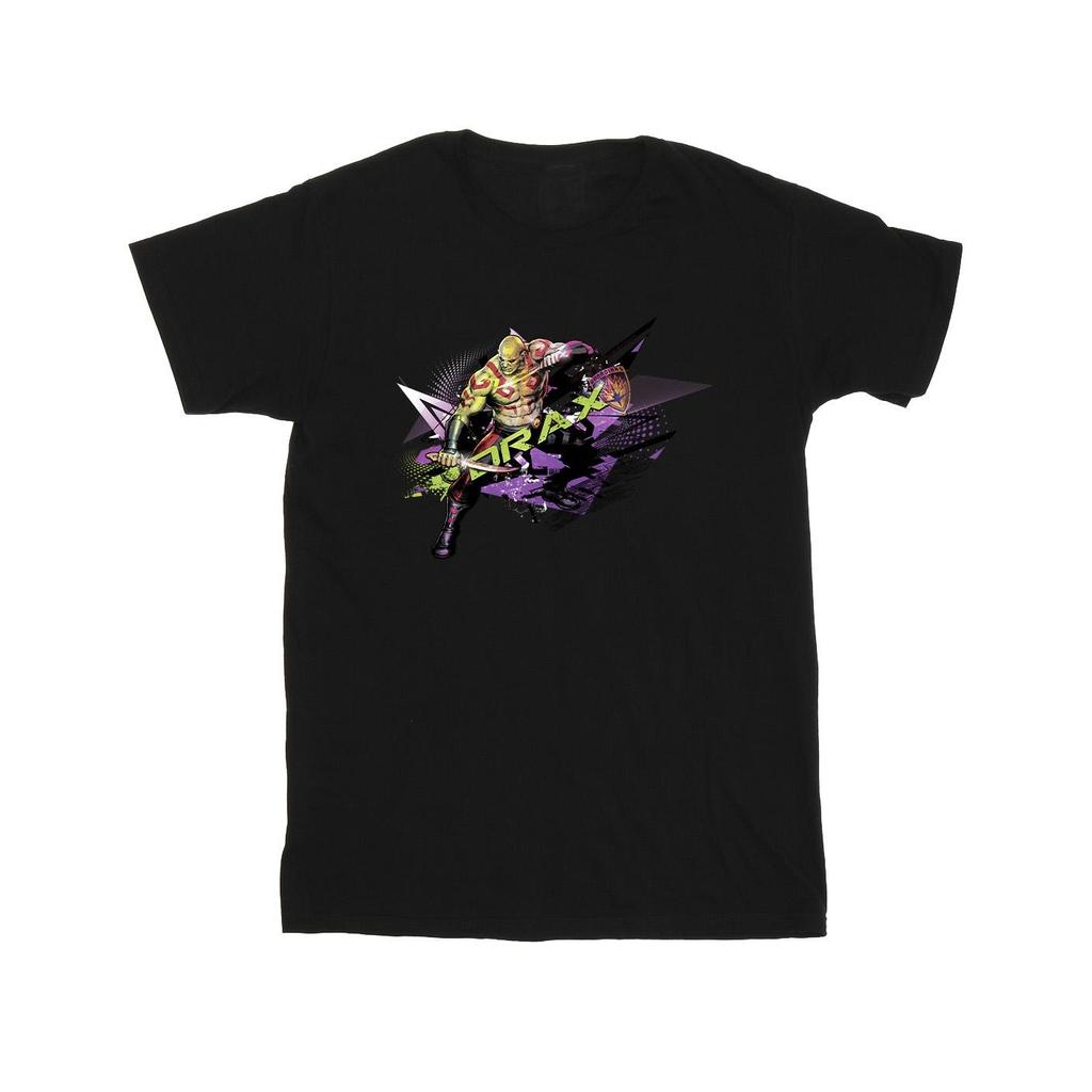 Marvel Herren Guardians Of The Galaxy Abstraktes Drax-T-Shirt