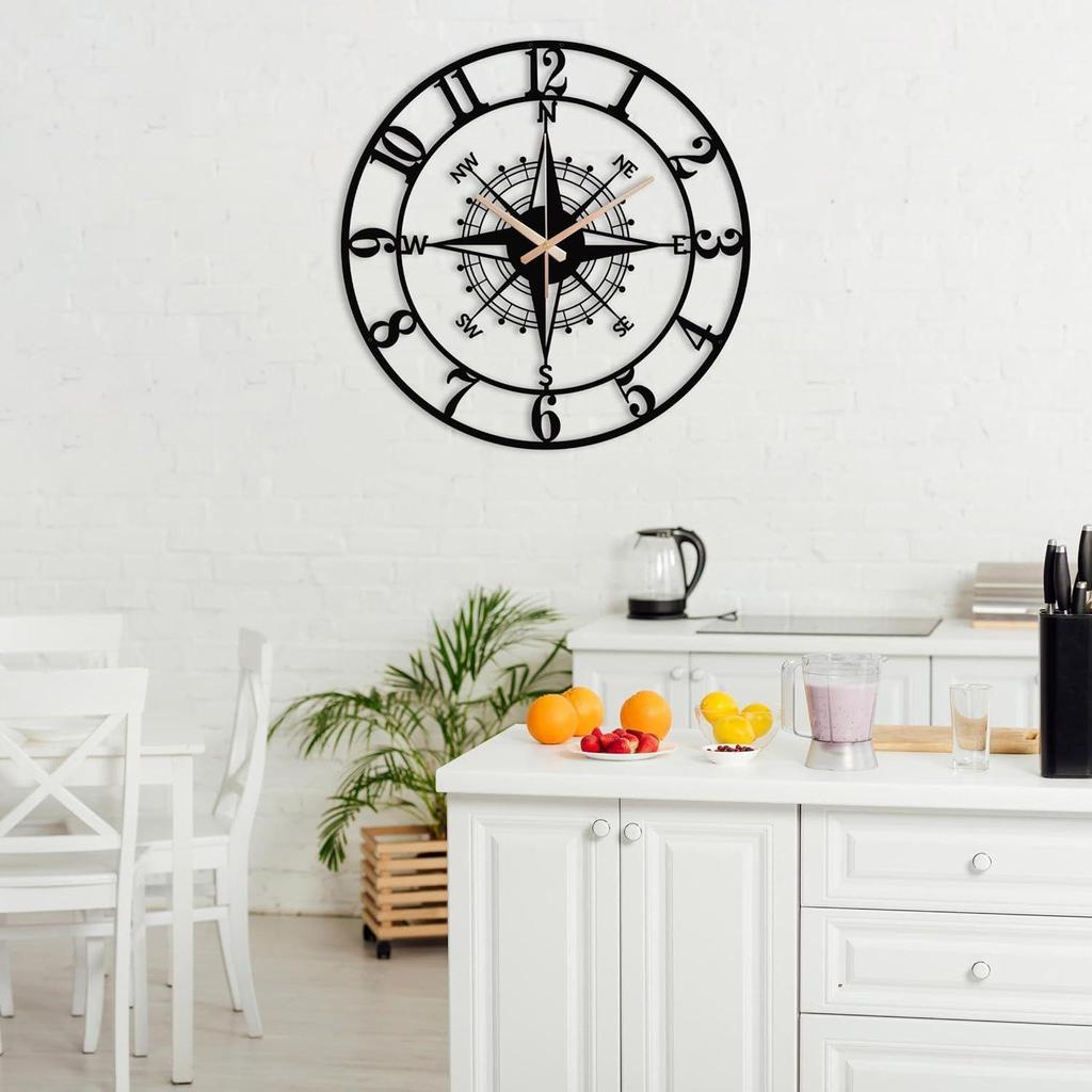 Clock for Home and Hall, Living Room, Bedroom, Office, Antique Big Size Modern Wall Watch for Home Decor ( 40 Cm)