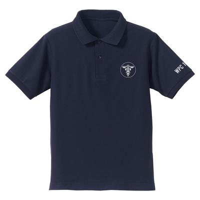 [Official] COSPA "PSYCHO-PASS: PROVIDENCE" Public Safety Bureau Embroidered Polo Shirt, Navy, Size L