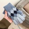 Fashion Keep Warm Knitted Glove Touch Screen Cold Proof Winter Cycling Glove Windproof Women Glove Female