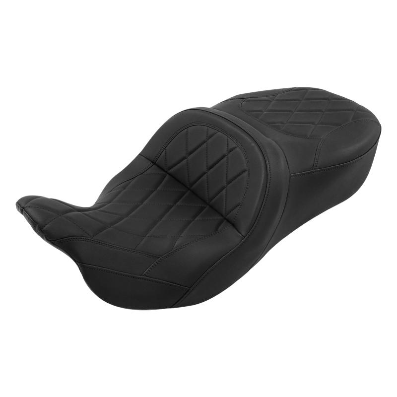 Motorcycle Driver Passenger Seat 2 Up For Harley Touring Road King Road Glide Street Glide CVO FLHR 2009-2023