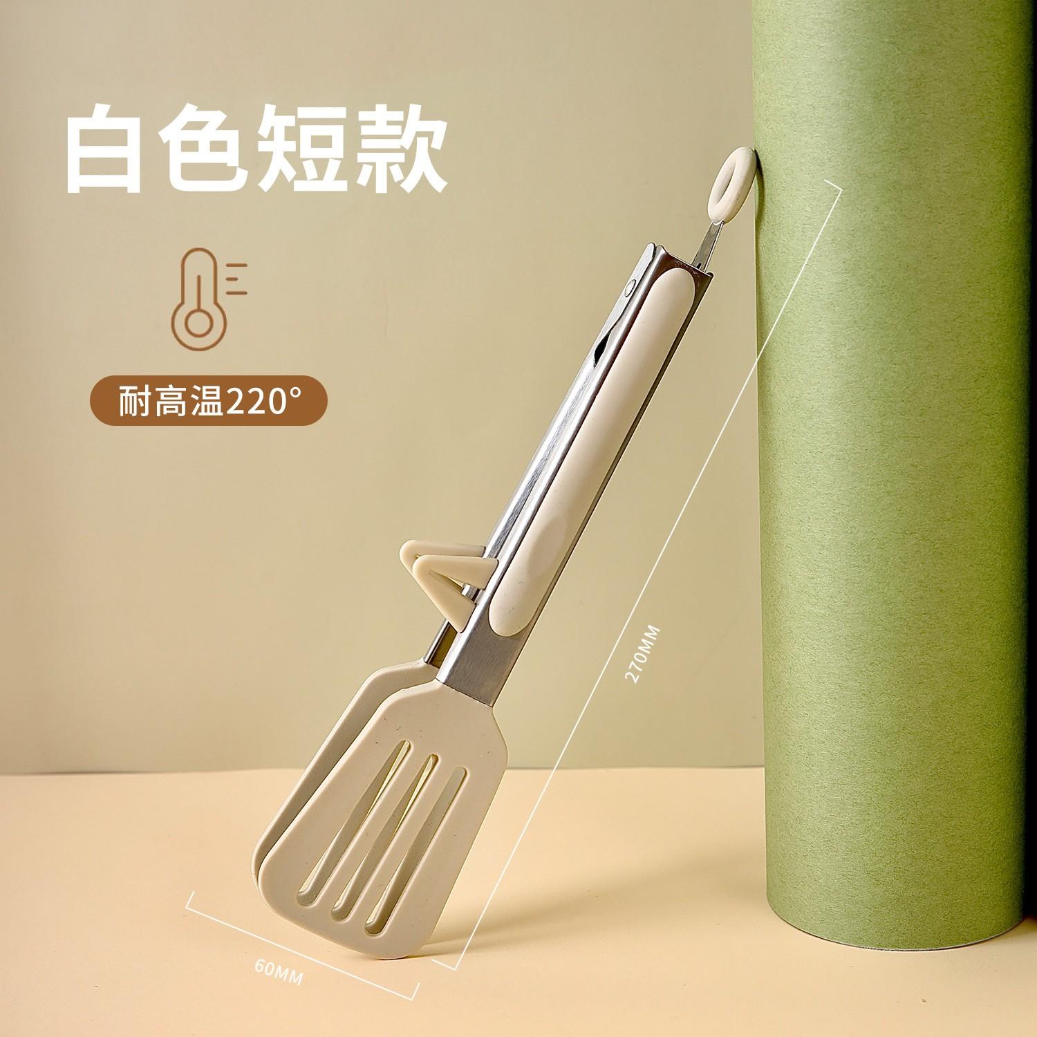 

Силиконовые 9-дюймовые зажимы для еды Кухонные зажимы для стейков Зажимы для барбекю Зажимы для хлеба One Size белый