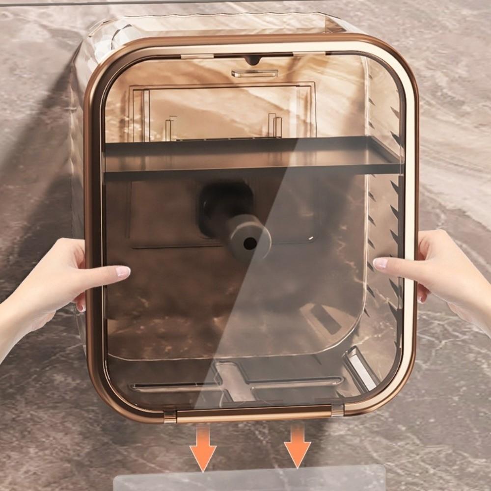 Magnetic 3 in1 Toilet Tissue Box Waterproof Toilet Paper Roll Holder  Kitchen