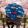 1PC Car Traffic Umbrella-8-Rib Reinforced, Automatic Open, Lightweight & Durable, Cute Fashion Accessory for Outdoor-T399
