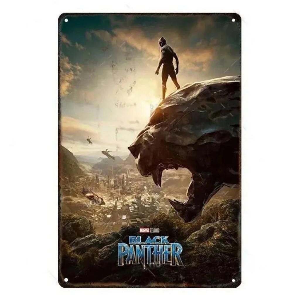 Metal Tin Signs Plaque Classic Movie Wall Decoration Vintage Art Posters Iron Painting for Man Cave Home Cafe Garden Club Bar