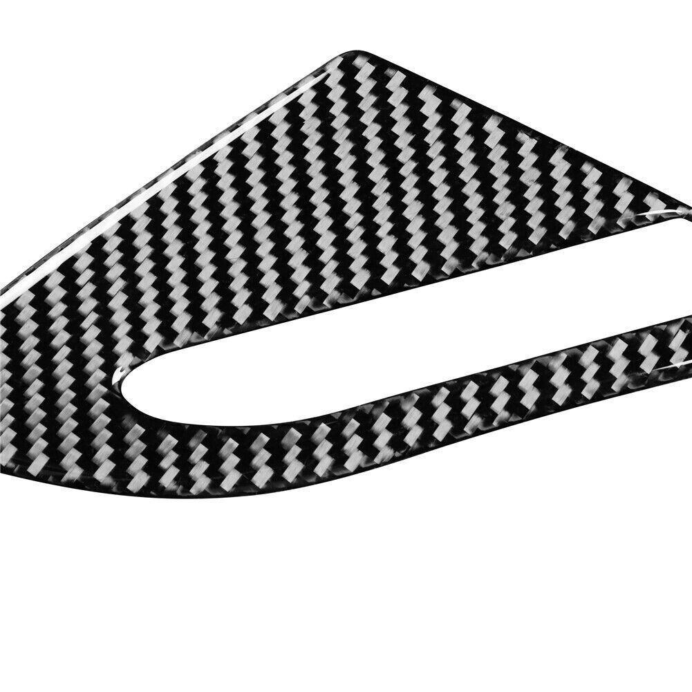 Carbon Fiber Dashboard Defogging Air Outlet Cover For BMW 6 Series E63 E64 04-10