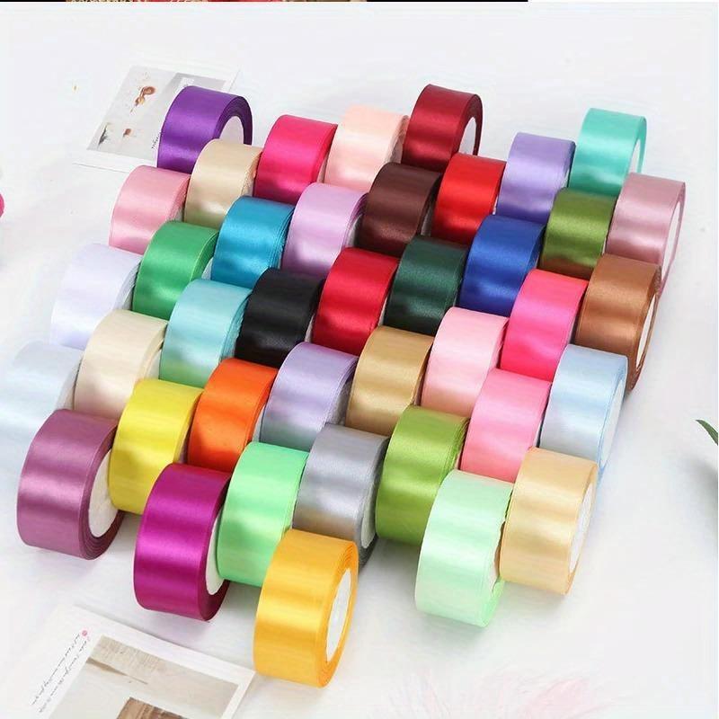 Ribbon Roll Satin Ribbon Wholesale Fabric Tape for Crafts Gift Satin Ribbon for Bows Artificial DIY Apparel for Sewing