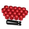 20Pcs Hexagonal Wheel Nut Covers 21mm Decorative Wheel Covers Durable Lug Nut Caps Universal Fit