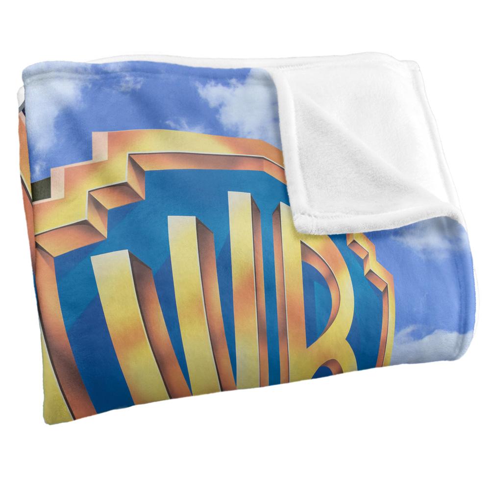 Warner Bros Vault Silky Logo Bugs Bunny Supersoft Blanket