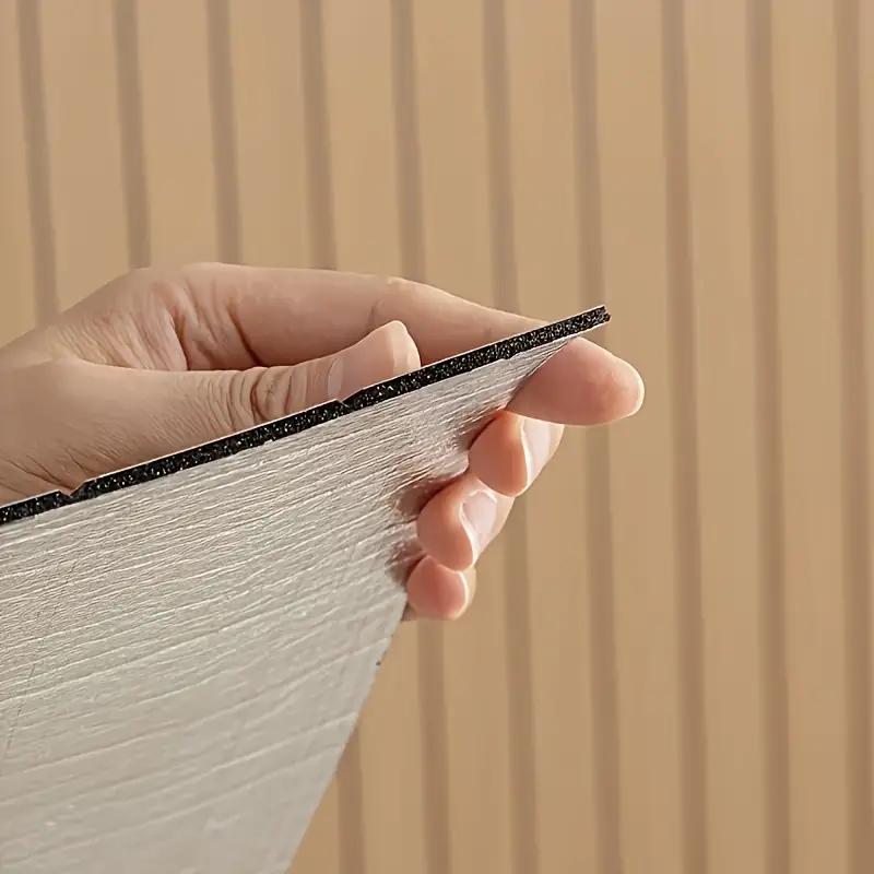 1roll 3metersx40cm Self-Adhesive Wall Panel Sxp Foam Stickers Peel and Stick 3D Wall Sticker Easy To DIY Suitable for Ceiling