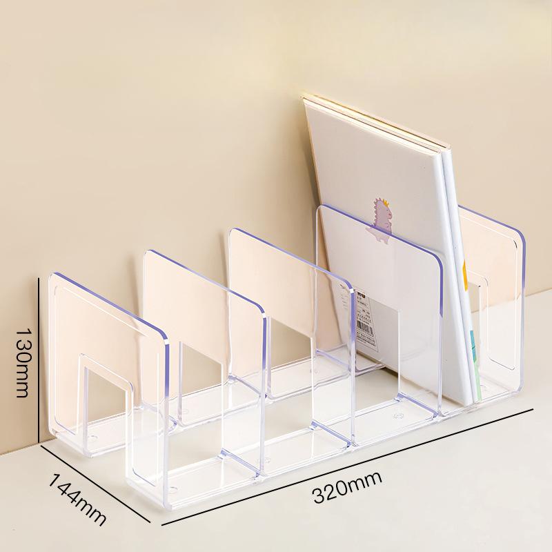 Прозрачный четырехместный книжный стеллаж, полки, студенческий рабочий стол, большая емкость для хранения и расстановки книг, стеллажная перегородка прозрачный