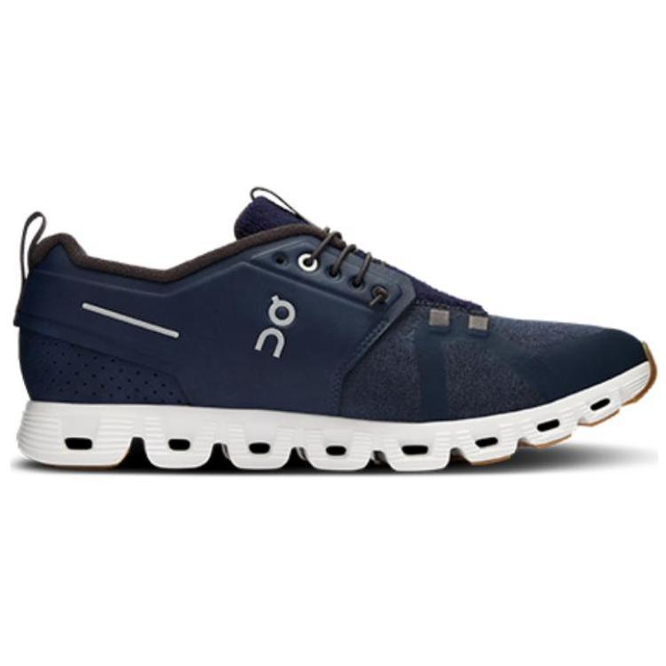 On Running Cloud 5 Terry Midnight White Men Sneakers 3MD30220692