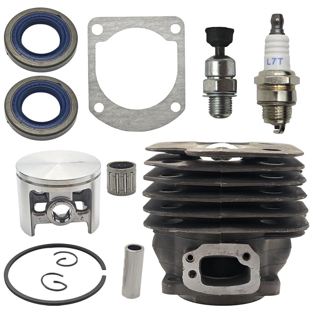 

Big Bore 52mm Cylinder Piston Gasket Kit For Husqvarna 61 268 272 272XP Chainsaw 503758172 503446501 w Needle Bearing Oil Seal China Mainland