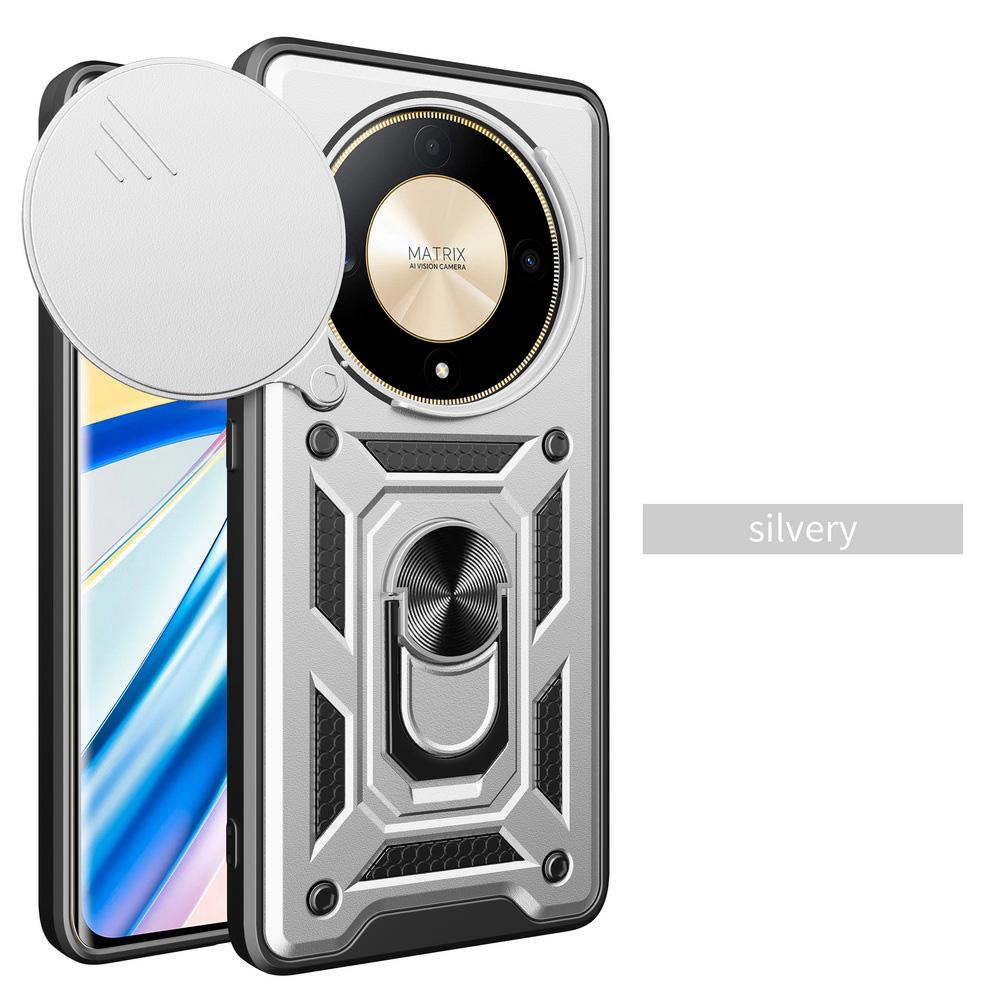 Ochranné pouzdro na fotoaparát pro Honor X8B X9B X7B X6A X5 + X7A X8A X8 X9 X7 X6 Honor 90 Lite 70 50 Armor Hybridní kovový prsten Kryt Fundas