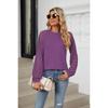 Autumn Winter Lace Patchwork Sleeves T Shirts Fashion Elegant Long Sleeves Top Women’s Round Neck Plus Size Loose T-shirt