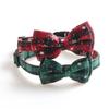 Christmas Pet Collar Dog Collar Snowflake Collar Matching Leash Breathable Mesh Pet Harness Leash