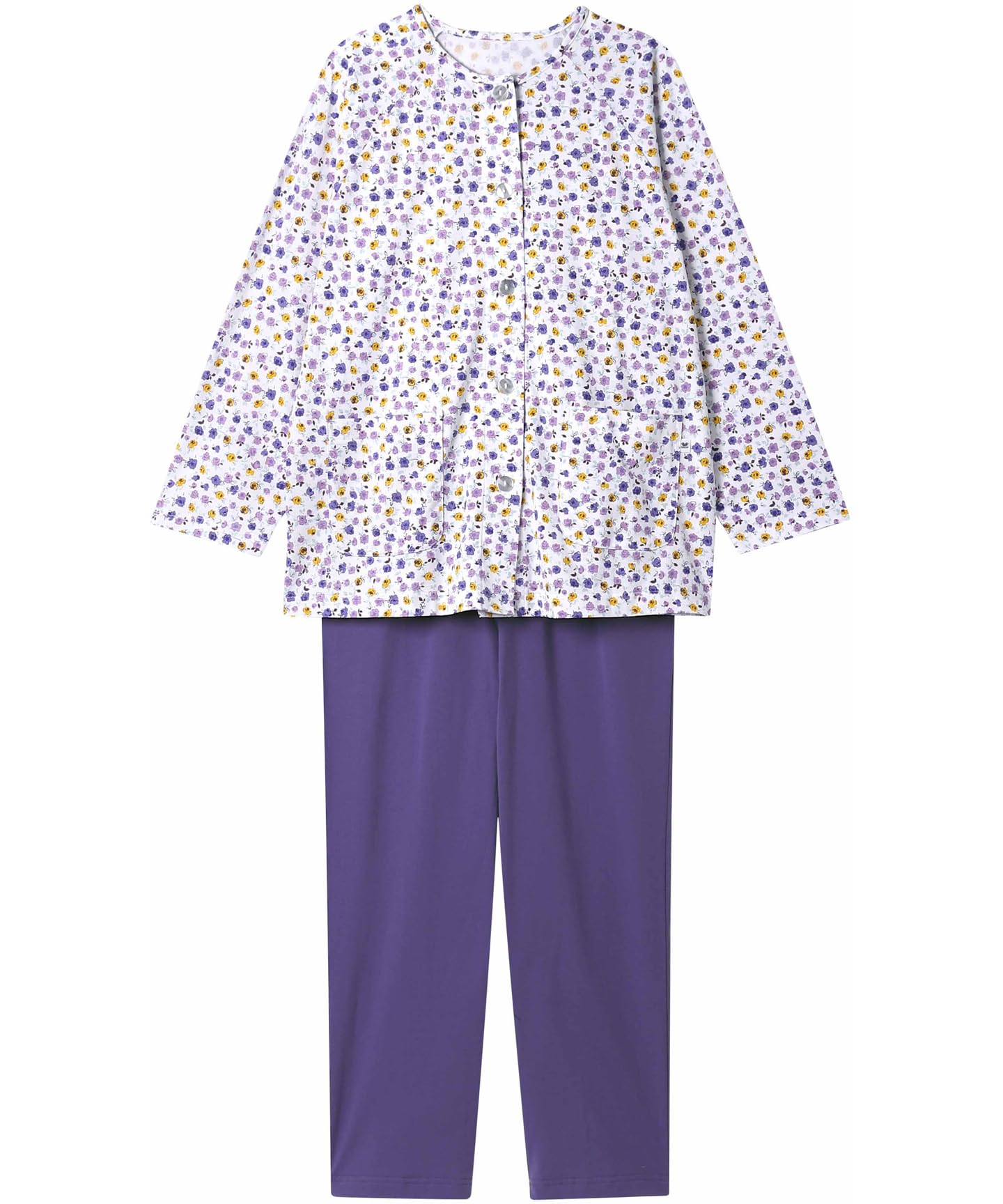 

Wacoal Relax Sleep Пижама женская с длинным рукавом и из хлопка, брюки, 100% (CDX522)