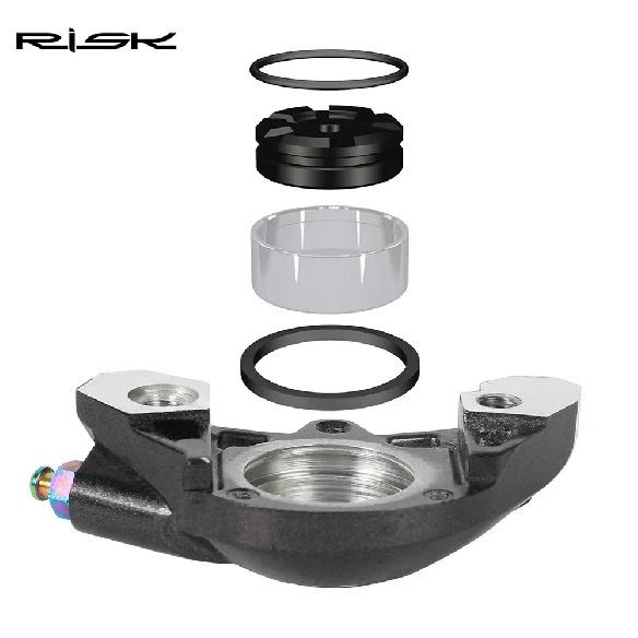 Kit di Riparazione Pistoncino Pinza Freno Idraulico RISK per Shimano M7000 M7100 M8000 M8100 M9100 RS785, Kit Guarnizioni Freno a Disco a Olio MTB Strada