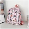 Children's schoolbag new primary school backpack cartoon cute print lightweight weight weight backpack tide
