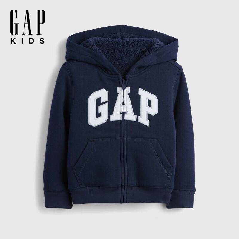 Gap Toddler Boys  Faux Sherpa Fleece Zip Hoodie 110/56