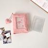 Ins Style Simple Loose-Leaf Photo Album M5 Portable Mini Three-Inch Polaroid Storage Book Detachable Card Binder Storage Bag