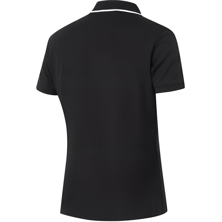 Li-Ning Fitness Series Sports Casual Solid Color Simple Short Sleeve Polo Shirt Women Tops Black APLU158-2