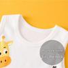 Baby Yellow-Green Zoo Print Summer Vest
