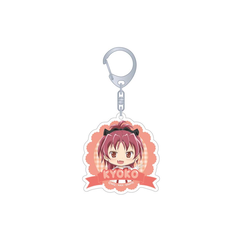

Puella Magi Madoka Magica Madoka Kaname Homura Akemi Mami Tomoe Sayaka Miki Kyoko Sakura Official Acrylic Keychain Bag pendant 6 cm