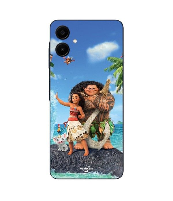 Coque de téléphone - Maniacase - Samsung Galaxy A06 - Silicone - Souple - VAIANA 2 AFFICHE ANIME