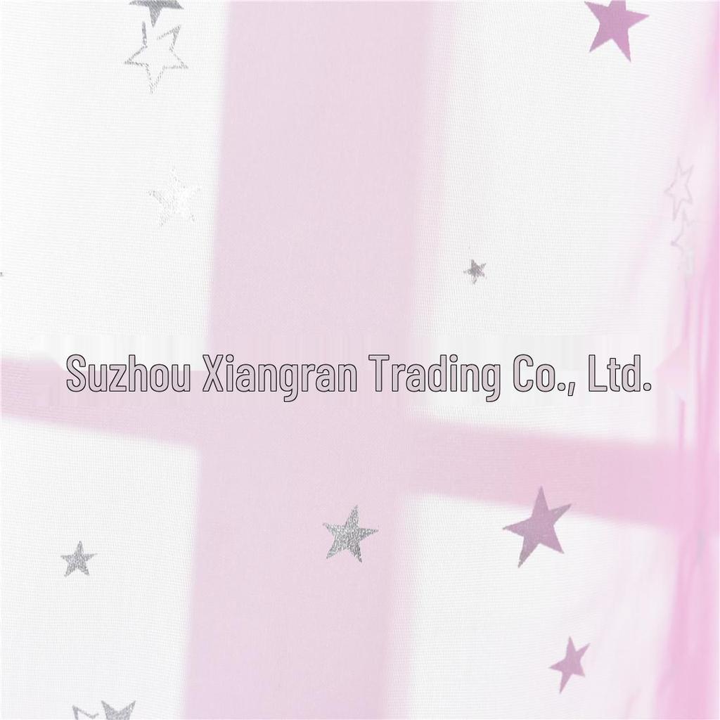 2025 Pastoral Fresh Star Curtain for Living Room and Bedroom