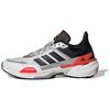 MTS Anti-Slip Wear-Resistant Low-Top Casual Running Shoes Unisex White Black Red Sneakers JH5789
