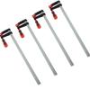 4Pcs Heavy Duty F Clamps Woodworking Bar Clips Quick Slide DIY Hand Tool Kit 80*600mm
