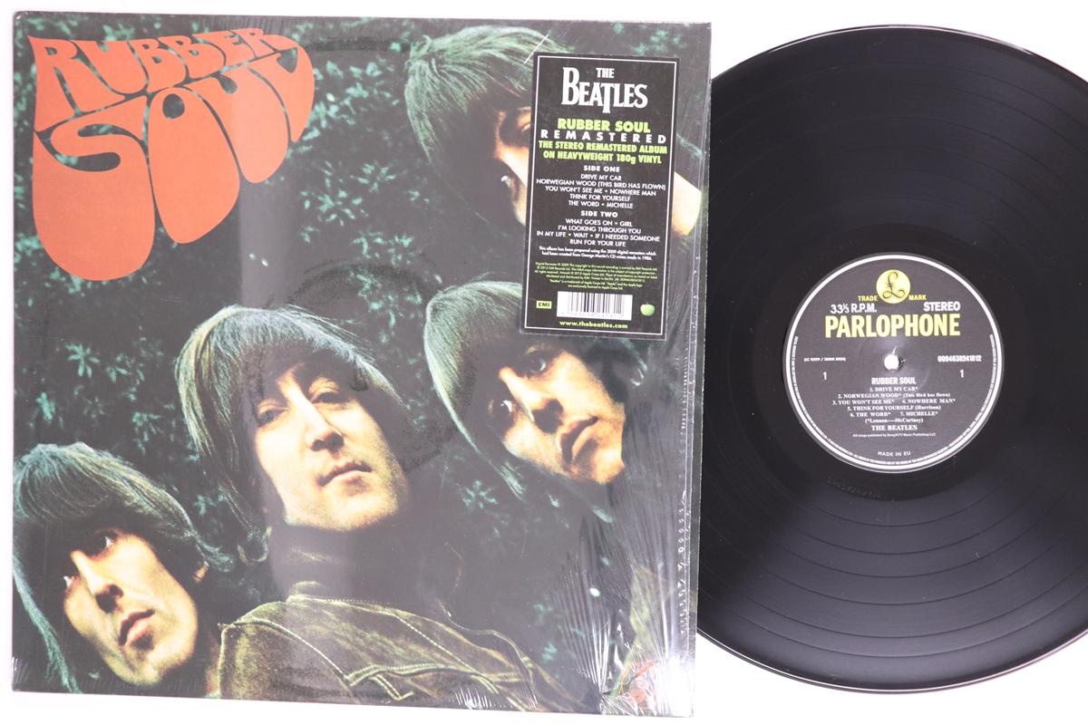 LP Record BEATLES  Rubber Soul PCS3075 Parlophone 2012 UK Rock Used