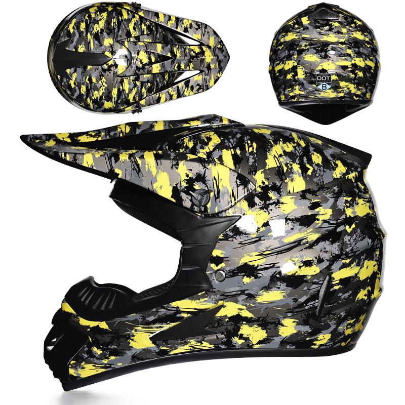 Cartoon Children Motorcycle Helmets Boy Girl dirt bike atv motocross off road racing helmet