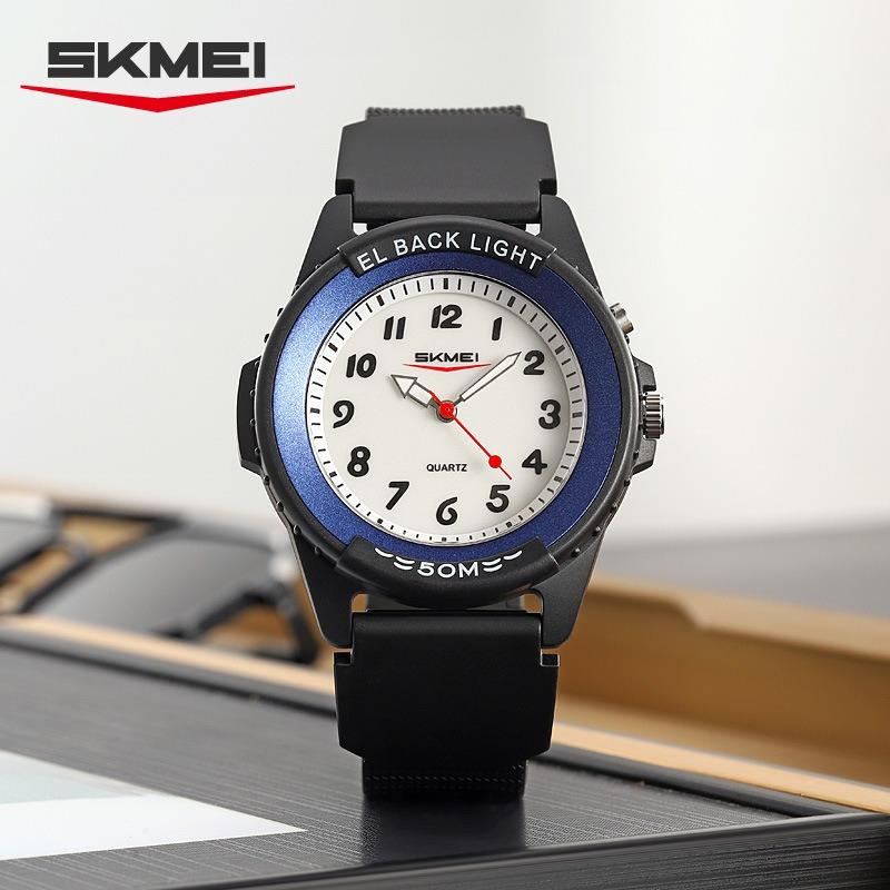 Watch youth trend simple and colorful watch men's and women's fashion fresh luminous waterproof student watch