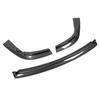 Front Bumper Lip Chin Spoiler 3 Sections Replacement for Subaru Impreza WRX STI 2004 2005 Carbon Fiber Style