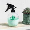 500 ml Sprühflasche, auslaufsicher, großes Fassungsvermögen, tragbar, Gartenbewässerung, Kaktus-Dekor, Gießkanne für Zuhause