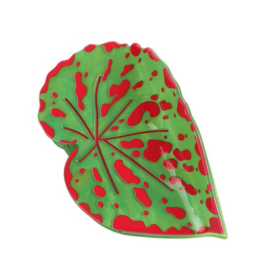 

Hair Clip Imitation Leaf Shape Acetic Acid Back Head Hair Claw Anti-slip Teeth Lightweight Colorfast Large Shark Hair Clamp Hair Accessories 4