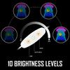 UFO Neon Sign for Wall Decor Alien Spaceship Mountain Neon Sign Dimmable Moon LED Neon Light Signs Light Up Sign for Bedroom Kids Space Game Room